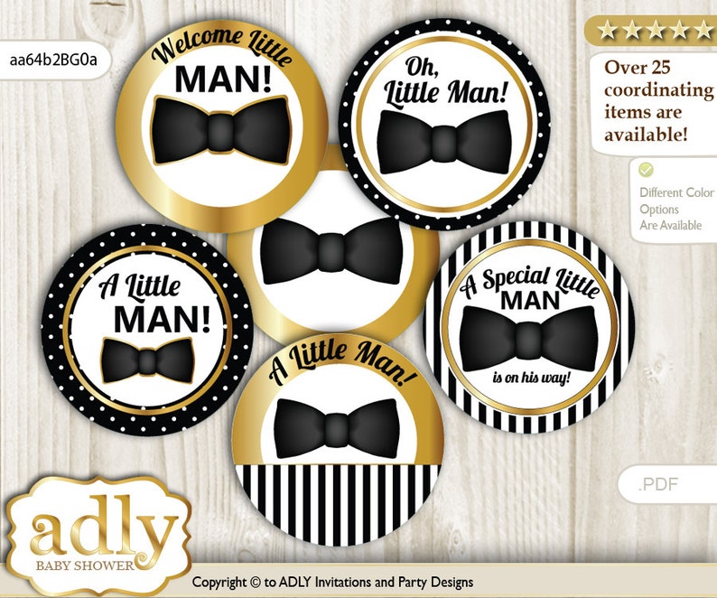 Boy Bow Tie Cupcake Toppers For Baby Shower Printable Diy Etsy Boy Bow Tie Cupcake Toppers For Baby Shower Printable Diy Etsy
