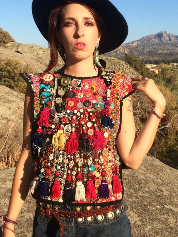Afghan bohodream top