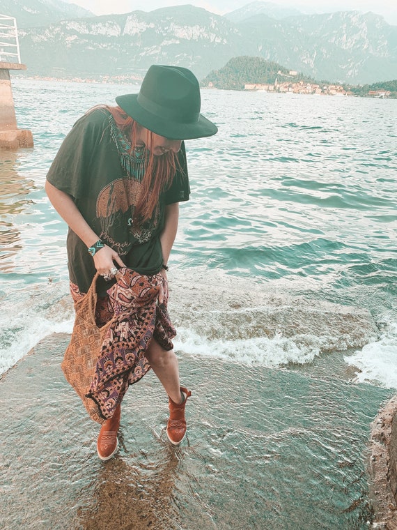 Indian cotton gauze skirt