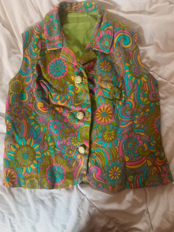 60s psichedelic vest
