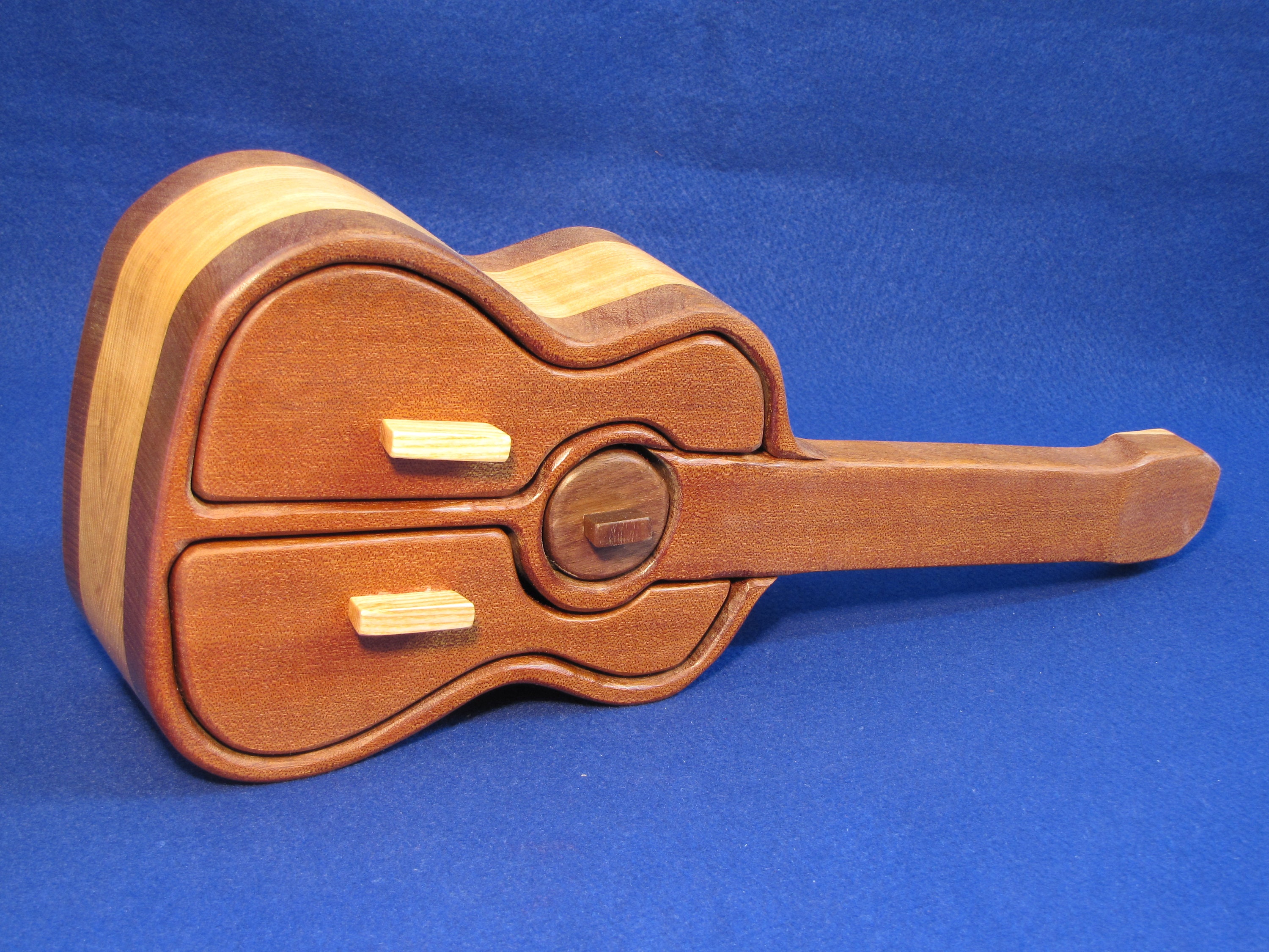 Guitar Shaped Jewelry Box for Any Guitar or Music Lover Etsy