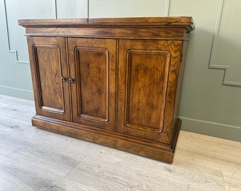 CUSTOMIZABLE Henredon Artefacts Flip-Top Bar *Custom Lacquer Included*