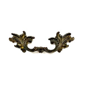 PAIR French Provincial Leaf Handles from Carolina Hardware Co. (Set of 2)
