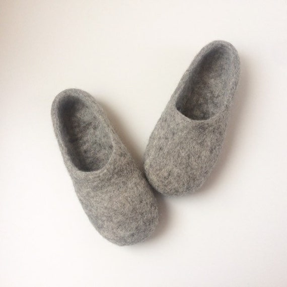 felted wool slippers