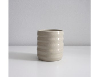 U // Ceramics tumbler // One of a kind. Ceramic Mug. Daily essentials. Little luxuries.