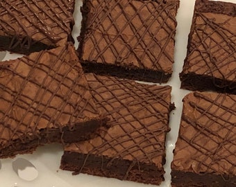 Gourmet Chocolate Fudge Brownies - Nana's Old Fashioned Recipe