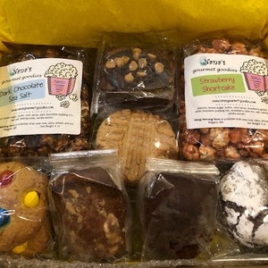 Treat Sampler Box, Goodie Sampler Box, College Treat Sampler Package, College Care Package Sampler