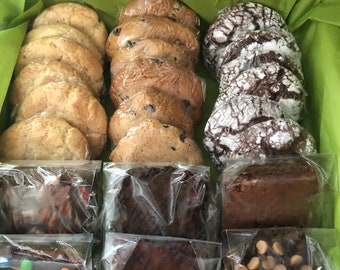 Brownie and Cookie Care Package |  Care package | Edible care package