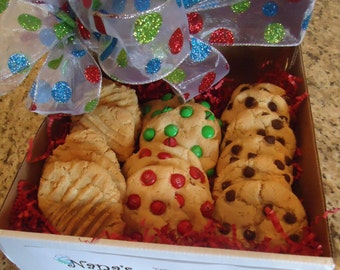 Paquete de cuidado de galletas de Nana / Surtido de galletas antiguas / Galletas gourmet / Paquete de galletas de cuidado universitario / Paquete de cuidado de galletas