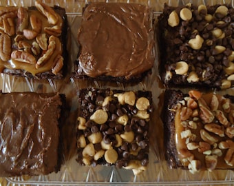 Gourmet Brownie Six pack sampler