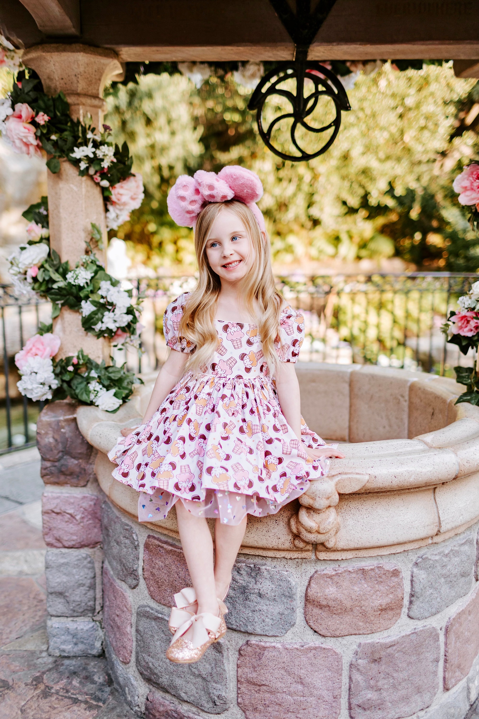 open lace back dress Shop Little Girls Tutu Mini Dress main image 1