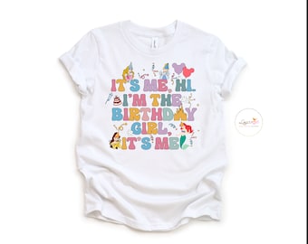 Swiftie Birthday Tee | Hi It’s Me Birthday Girl  |Birthday Era Shirt | Disney Birthday Shirt | Swiftie Lover | Princess Tee | Swiftie Shirt