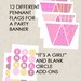 Its A Girl - Printable Party Pack - Newborn Pinks - Digital Download ...