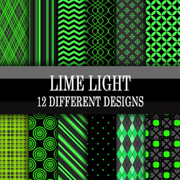 Grey Lime Green - Etsy
