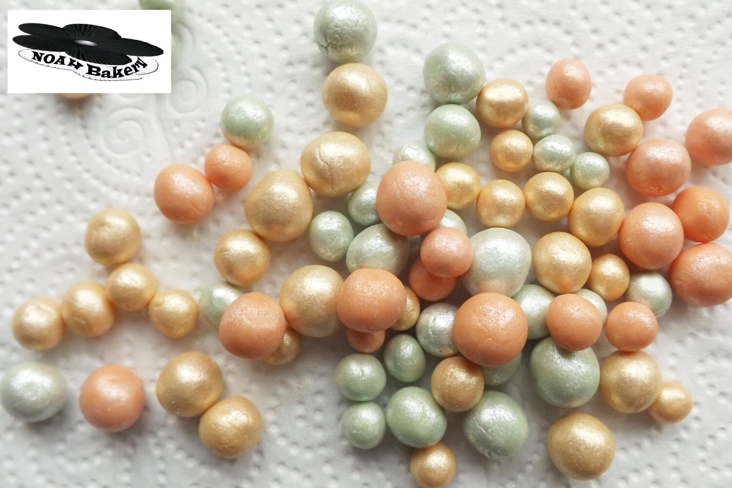 Vintage Theme Edible Pearl Sugar Balls Birthday Wedding Cake Etsy