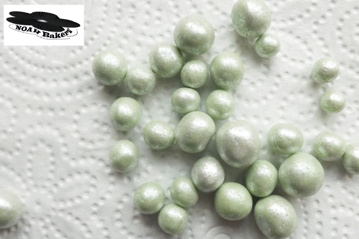 Vintage Theme Edible Pearl Sugar Balls Birthday Wedding Cake Etsy