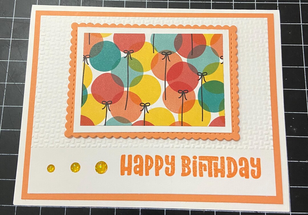 Happy Birthday - Handmade Card - Etsy