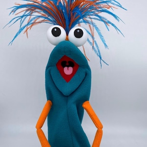 Puppet: Professional Quality, Child Size, 1 Feather Plume, No Hand Rods