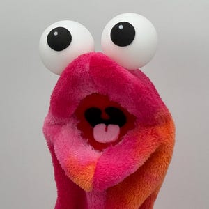 Hand Puppet in a variety of colors. Child sized. Very soft!  |  Professional Hand Puppet. Monster Puppets for kids, adults, & professionals