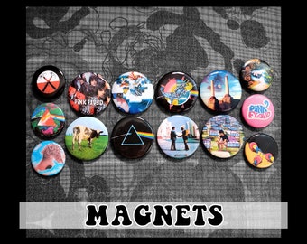 Pink Floyd Magnets ~ 14-pack