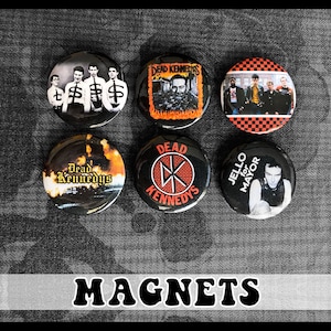 Dead Kennedys Magnets (1.25&quot;) ~ 6-pack