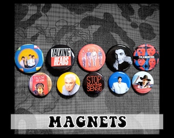 Talking Heads / David Byrne Magnete ~ 10er-Pack