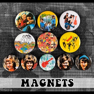 The Monkees Magnets ~ 11-pack