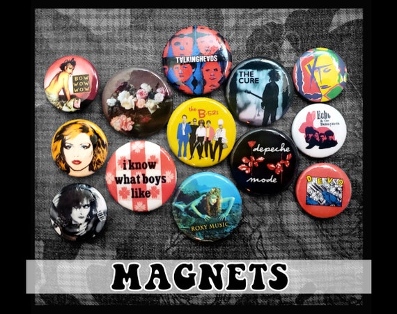 New Wave Magnets 13-pack - Etsy