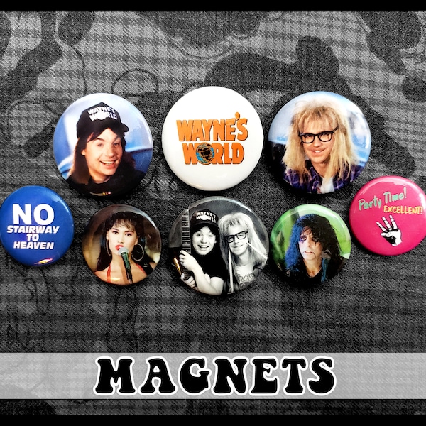 Imanes de Wayne's World (paquete de 8)