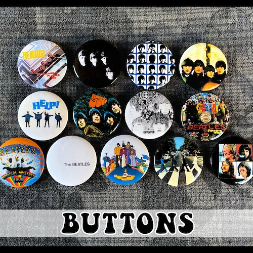The Beatles (albums) Pin-back Buttons (1.25