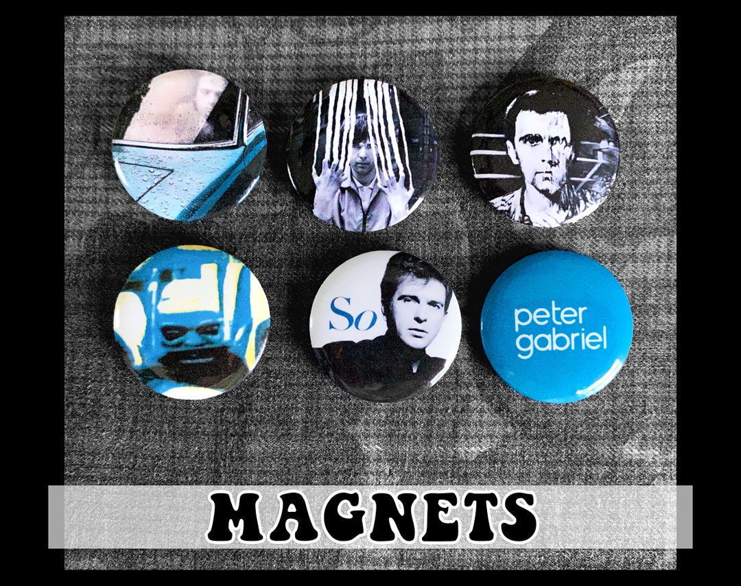 Peter Gabriel Magnets ~ 6-pack - Etsy