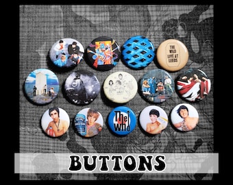The Who Pin-back Buttons ~ 14er Pack