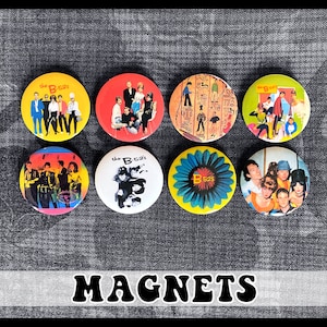 The B-52&#39;s Magnets (1.25&quot;) ~ 8-pack