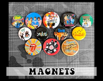 1960er Jahre British Vase Magnete ~ 12er-Pack