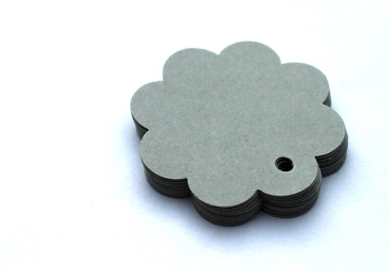 50 Sweet trailer, Paper goods, label for gifts, price tag, pieces, Recycling-Papier, mini notes, hang tags, trailer, Scapbooking, cardstock, bild 1