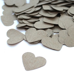 Heart Confetti, Customized hearts, Various Colours, flower girl, Wedding, Table Decor, punsch, nature, Recycling-Papier, Scapbooking,