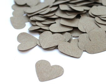 Heart Confetti, Customized hearts, Various Colours, flower girl, Wedding, Table Decor, punsch, nature, Recycling-Papier, Scapbooking,