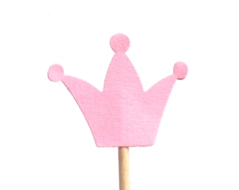 20 Toothpicks crown, Party Picks, duchess kate, princes, Cupcake Topper, Baby Shower Decoration, Birthday Pick