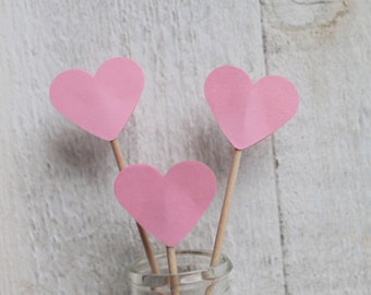 20 Toothpicks, heart, Double Sided, Party Picks, Cupcake Topper, Baby Shower Decoration, Birthday Pick, duchess of cambridge, princess,