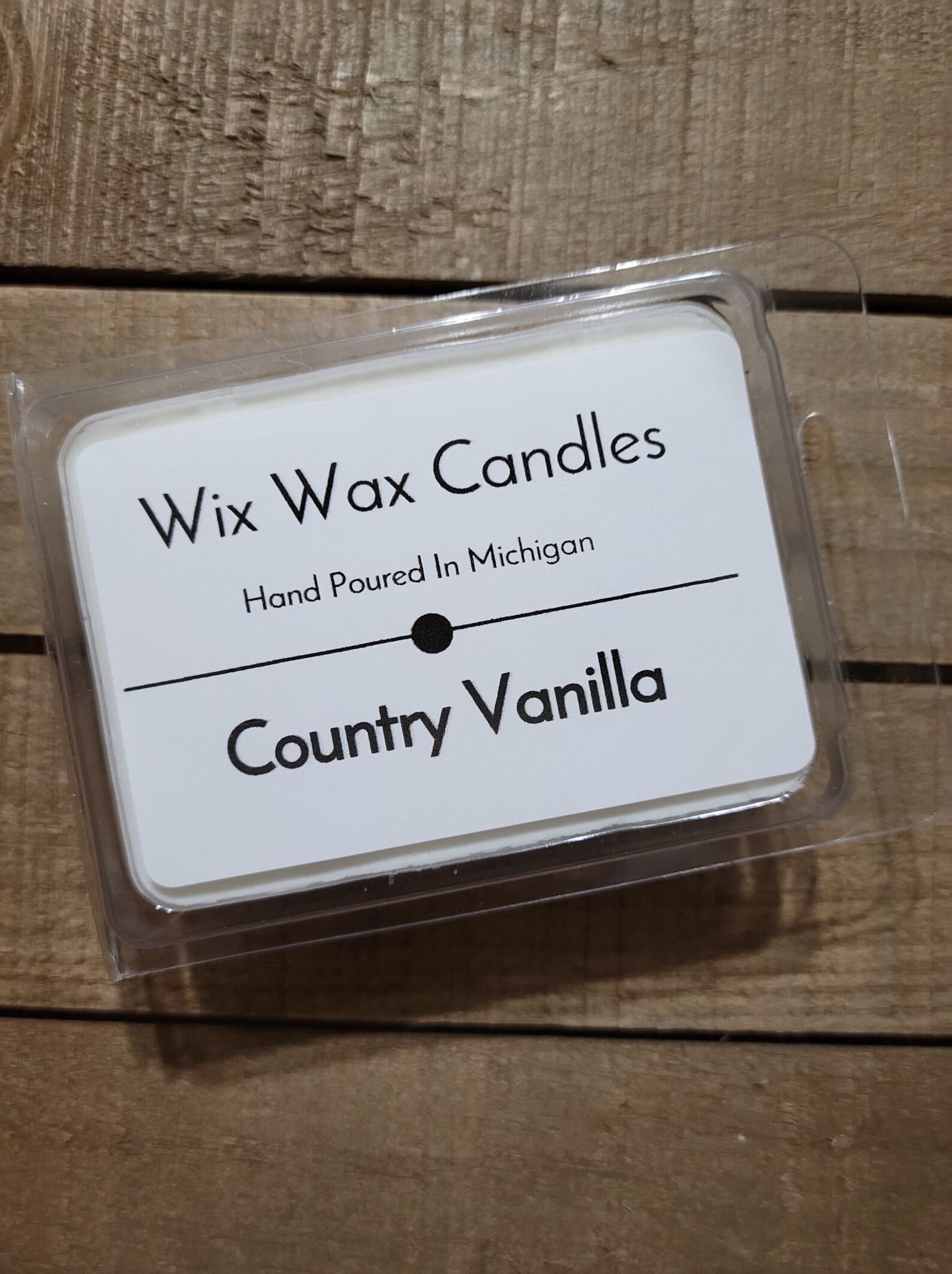 Wax Melts Country Vanilla Scented Soy Wax Melts Clamshell Etsy