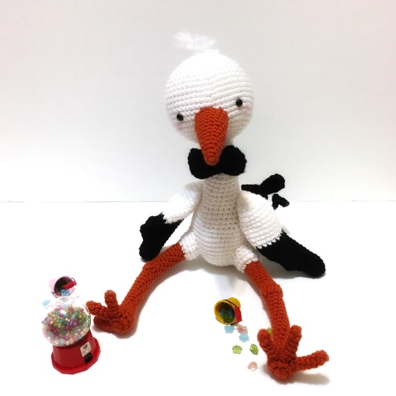 stork stuffed animal