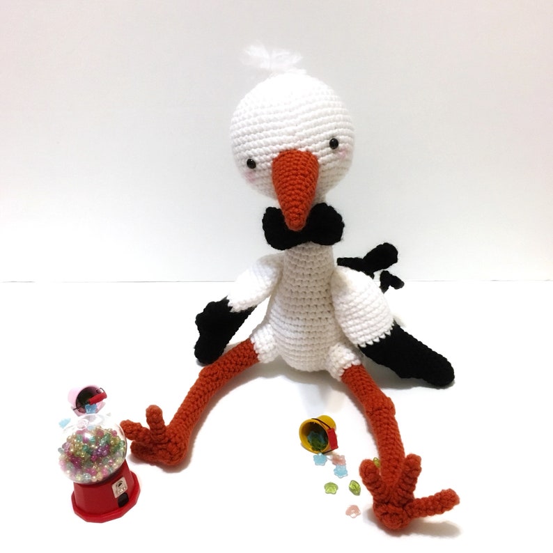 stork plush