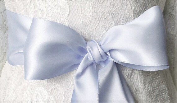 Light blue 2024 satin sash