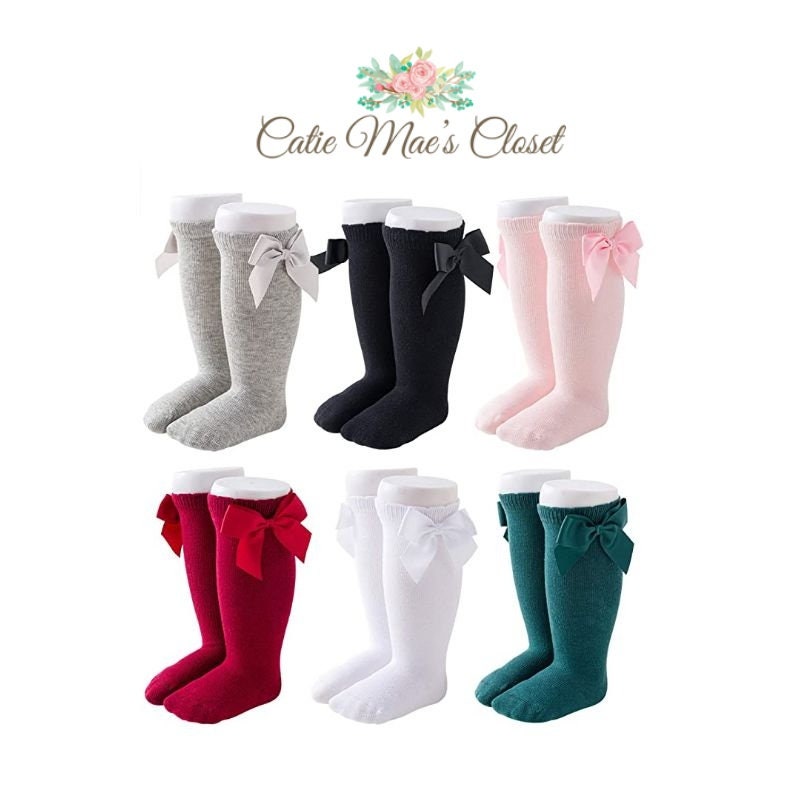 Boot socks 2024 with bows