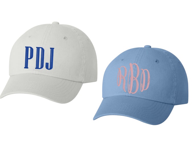 Boys Personalized Baseball Cap, Monogrammed Hat for Girls, Custom Hat for Boys, Monogrammed Hat for Toddler Girls, Embroidered