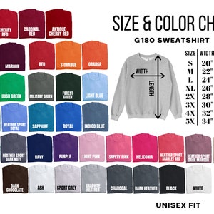 UPGRADE Comfort Colors Shirt to Gildan Sweatshirt image 2