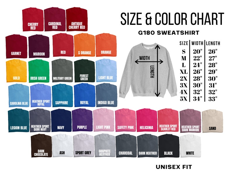 UPGRADE Comfort Colors Shirt to Gildan Sweatshirt image 2
