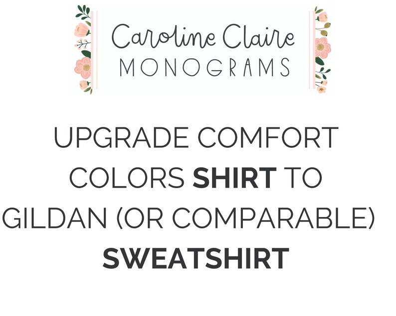 UPGRADE Comfort Colors Shirt to Gildan Sweatshirt image 1