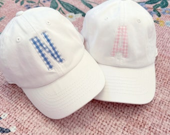 Personalized Kids Hat, Initial Hat for Girls, Boys Initial Hat, Initial Monogram Hat, Monogrammed Hat for Girls, Personalized Hat for Boys