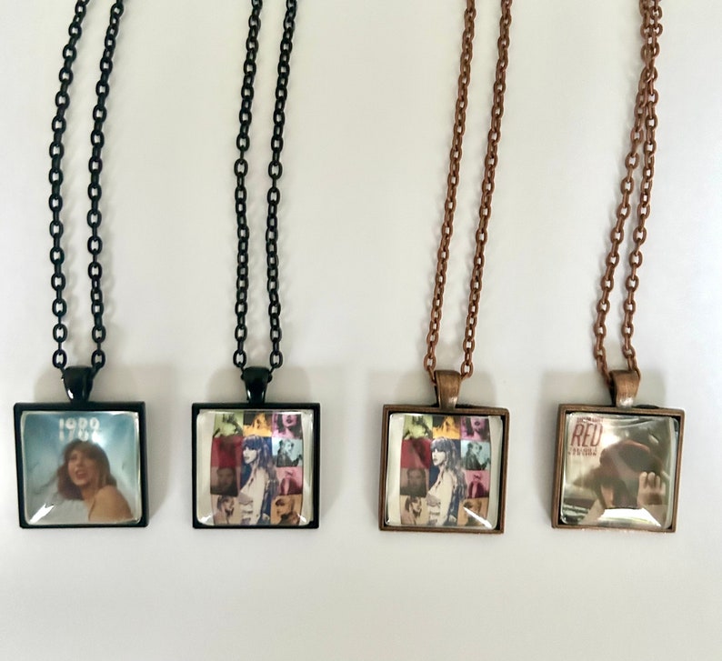 Taylor Swift Eras Tour RED Taylors Version Swiftie Necklace Etsy